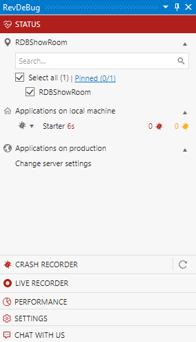 RevDeBug Panel